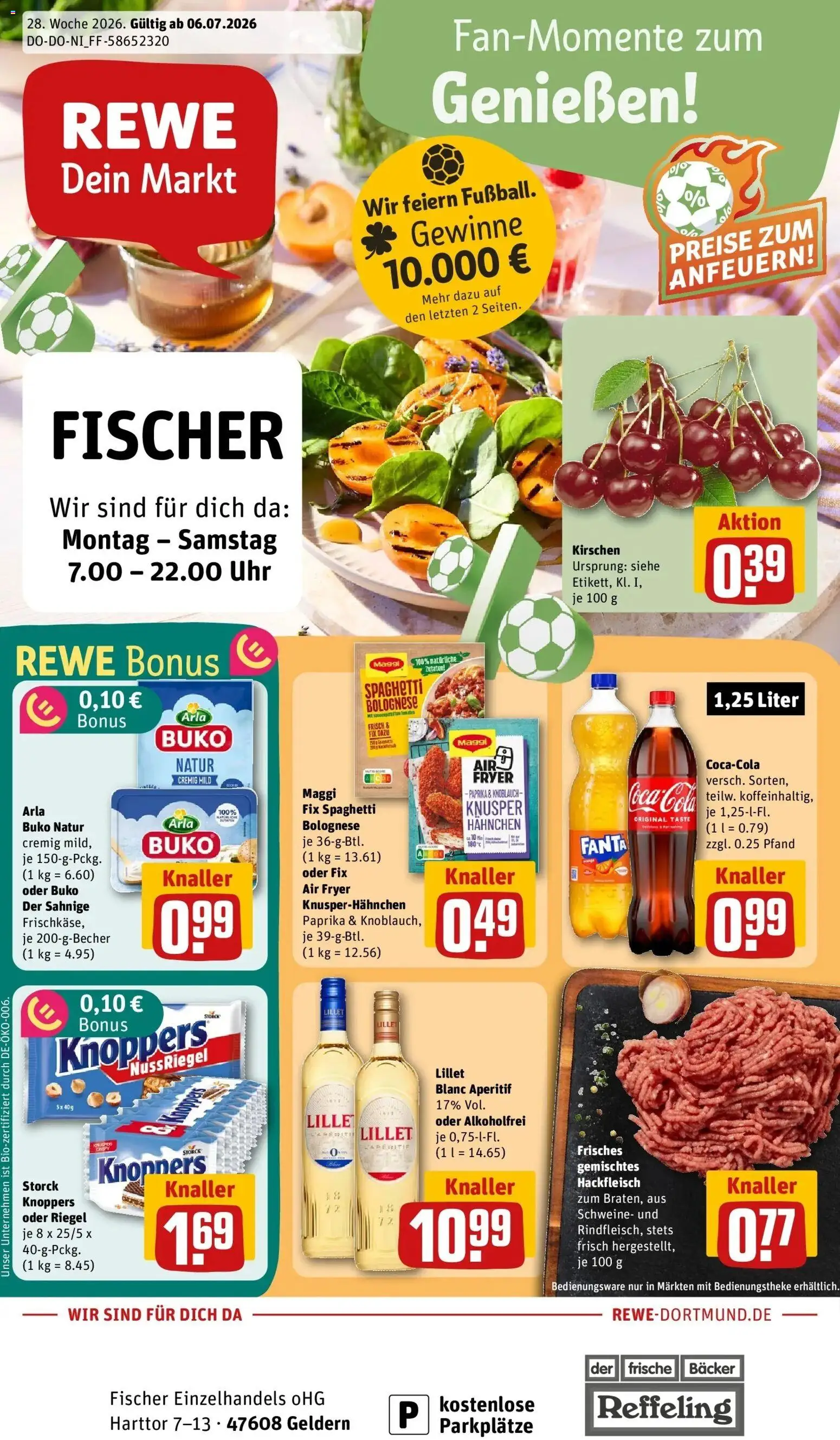Vorschau von dem Prospekt des Geschäftes Rewe, gültig ab dem 05.07.2026