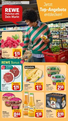 Vorschau von dem Prospekt des Geschäftes Rewe, gültig ab dem 05.10.2026