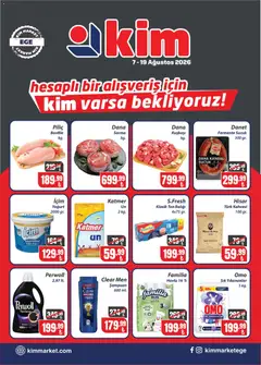 Kim Market Kim Market Katalog 07.08.2026 - Broşürünün önizlemesi