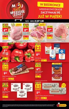 Pogląd gazetki "Biedronka gazetka - Tani weekend" ze sklepu Biedronka ważnej od 31.07.2026