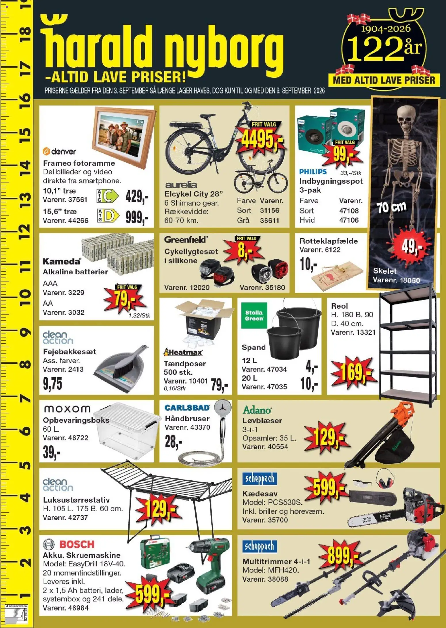 Eksempel på tilbudsavis Harald Nyborg - Tilbudsavis uge 36 fra butik Harald Nyborg gyldig fra 03/09/2026