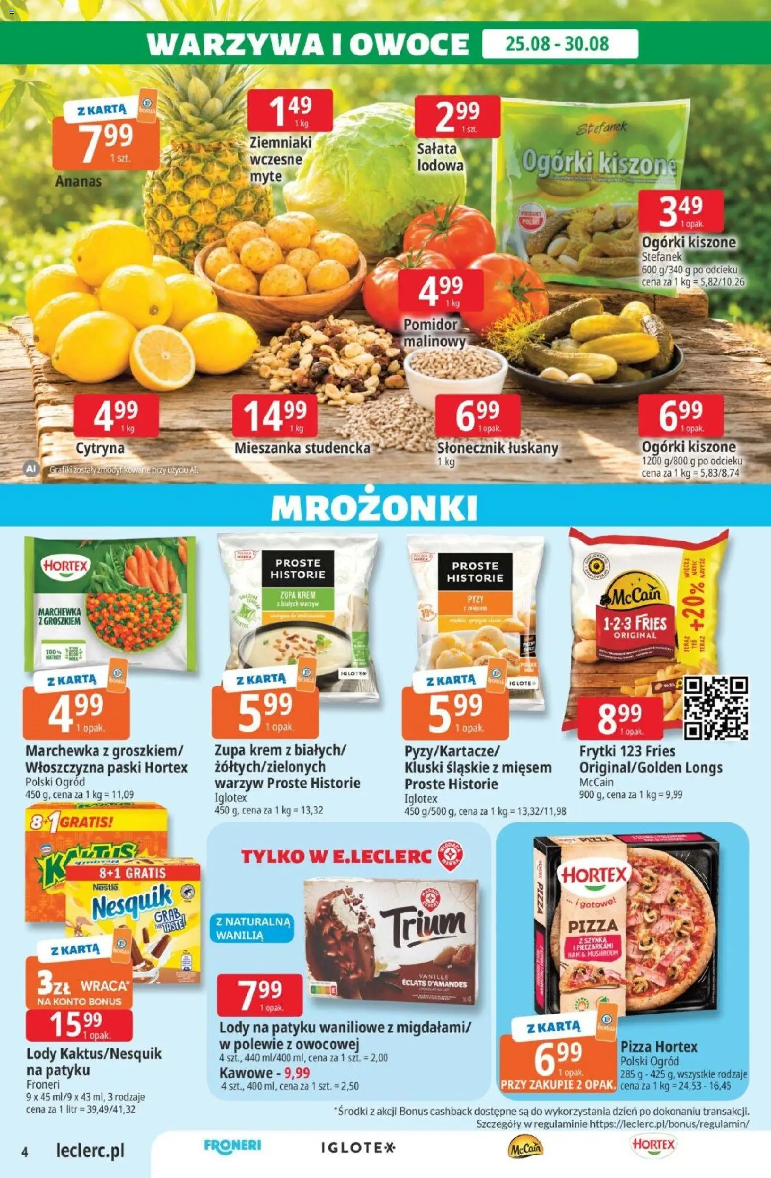 Pogląd gazetki "E.Leclerc gazetka" ze sklepu E.Leclerc ważnej od 25.08.2026