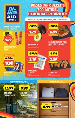 Vorschau des Merkblatts Aldi aktionen vom Shop Aldi gültig von 11.06.2026 bis 17.06.2026