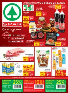 Predogled kataloga iz trgovine Spar veljaven od 24.06.2026