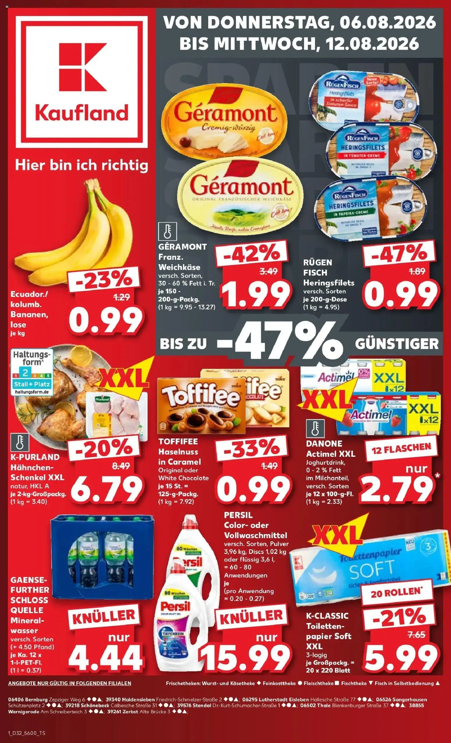Vorschau von dem Prospekt des Geschäftes Kaufland, gültig ab dem 06.08.2026
