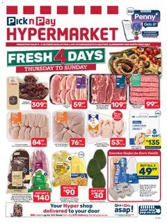 Preview of Pick n Pay flyer valid from 01/10/2026