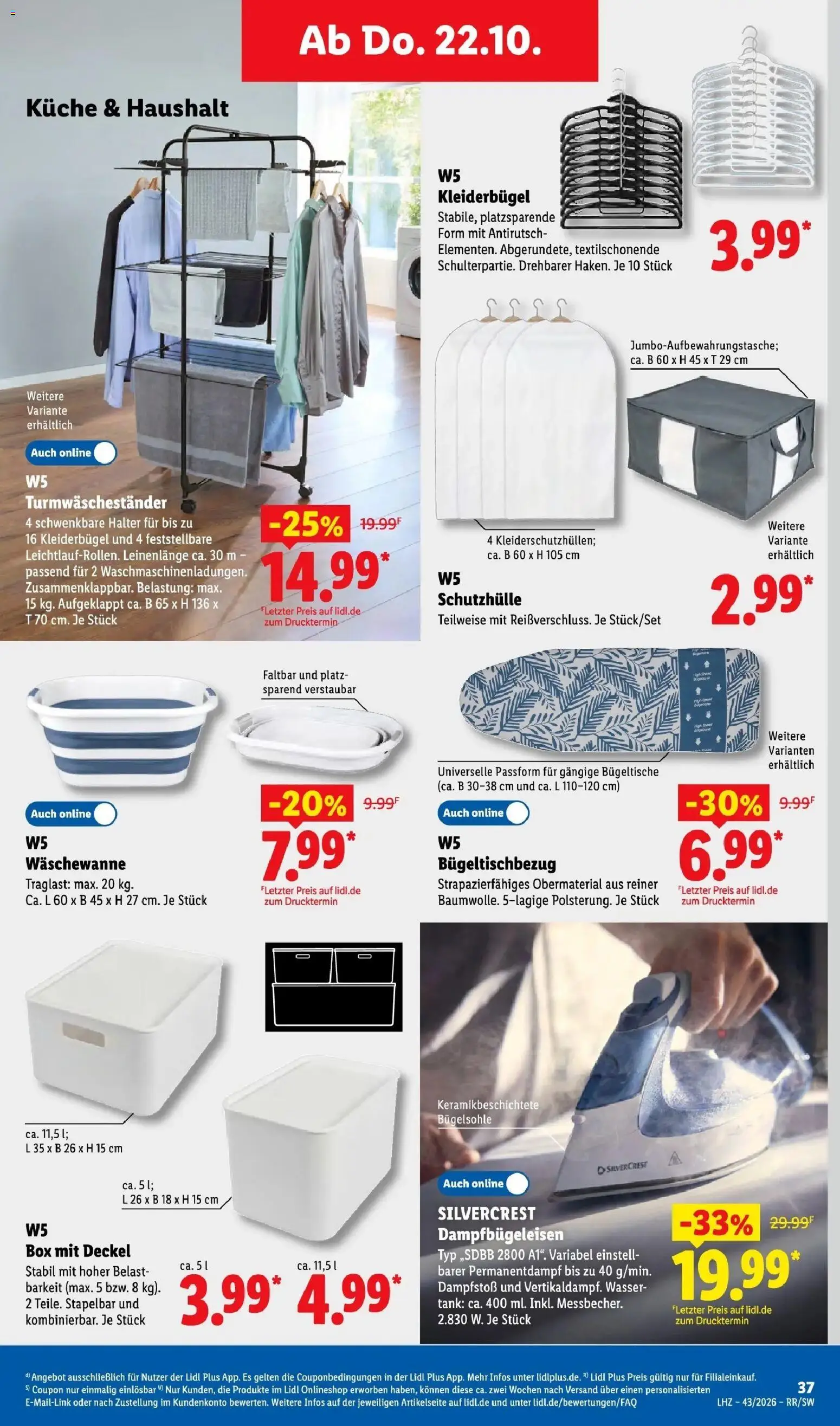 Vorschau von dem Prospekt des Geschäftes Lidl, gültig ab dem 19.10.2026