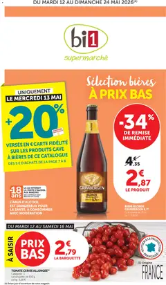 Prévisualisation de bi1 Catalogue du magasin bi1 formulaire valide 12/05/2026