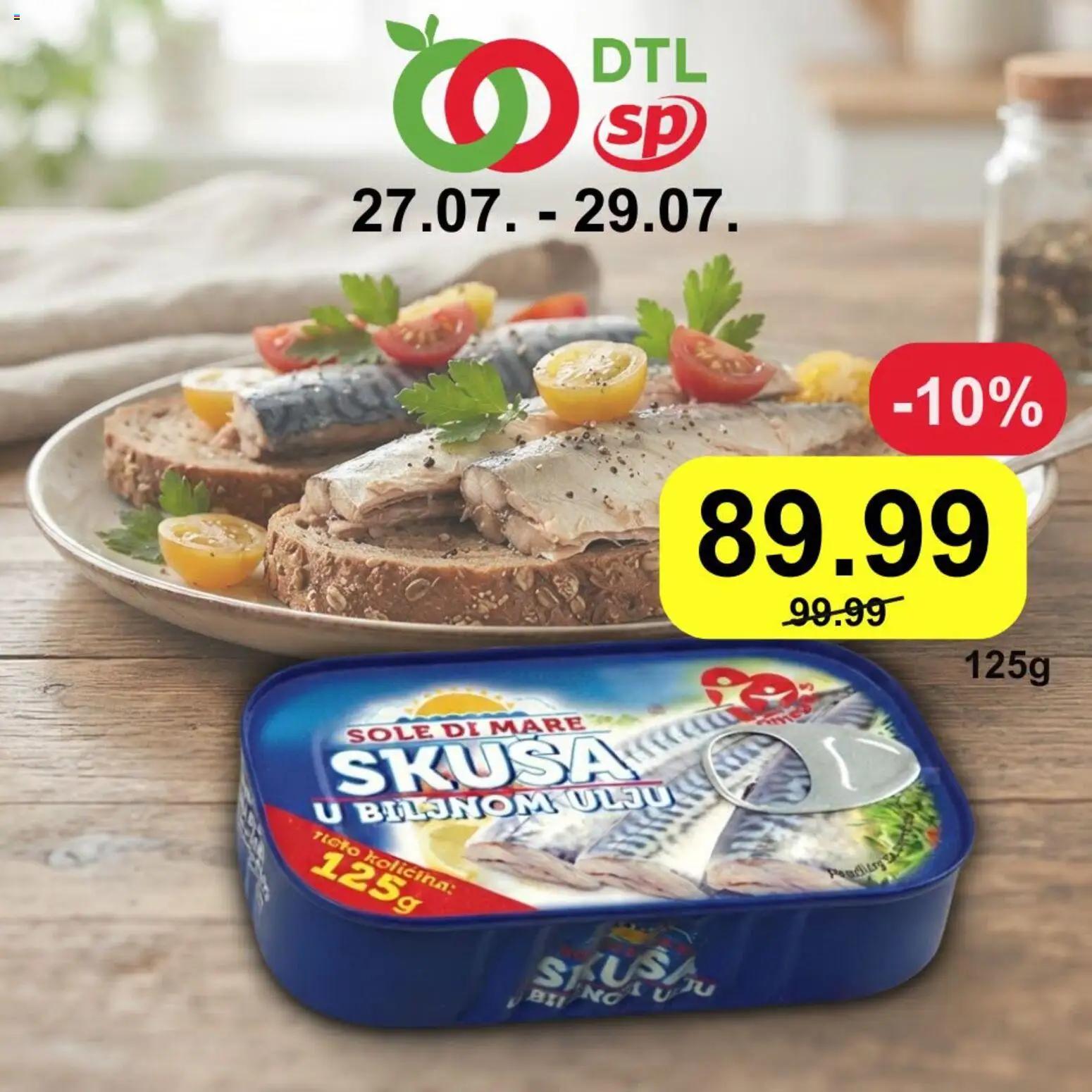 Pregled Senta Promet kataloga - važi od 27.07.2026 - Skuša