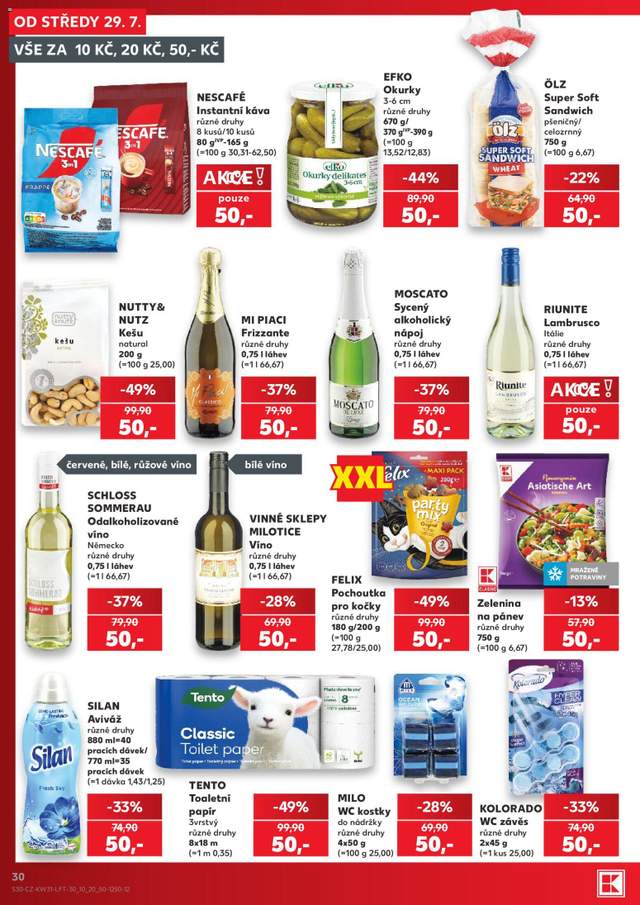 Nový Kaufland leták od 29.07.
