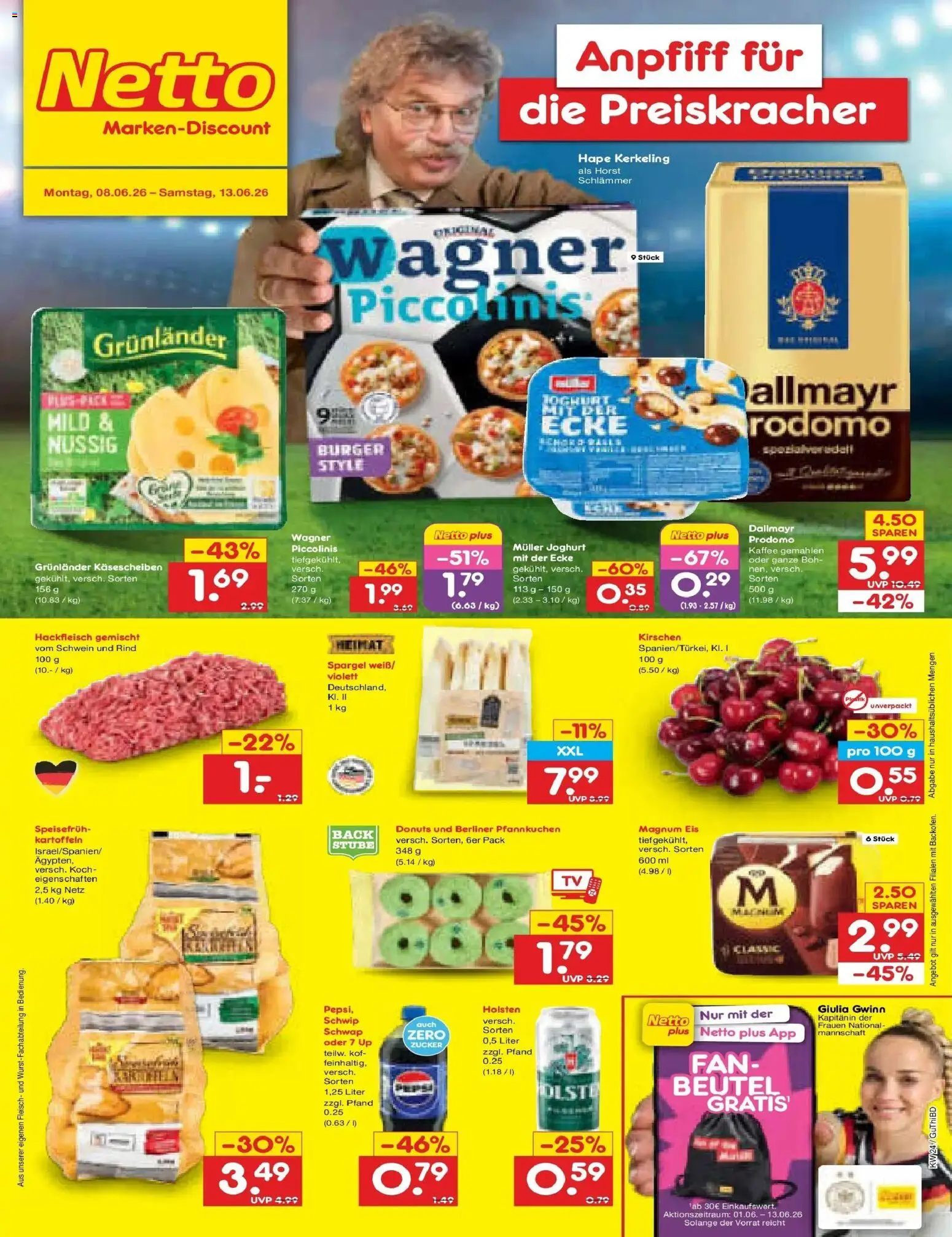 Vorschau von dem Prospekt des Geschäftes Netto Marken-Discount, gültig ab dem 08.06.2026