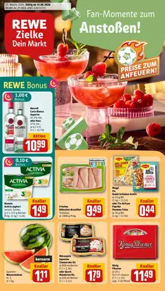 Vorschau von dem Prospekt des Geschäftes Rewe, gültig ab dem 14.06.2026
