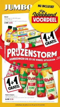Voorbeeld van Jumbo folder van winkel Jumbo geldig vanaf 30-09-2026