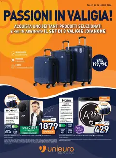 Anteprima dell'opuscolo Unieuro volantino dal negozio Unieuro valido da 01/07/2026