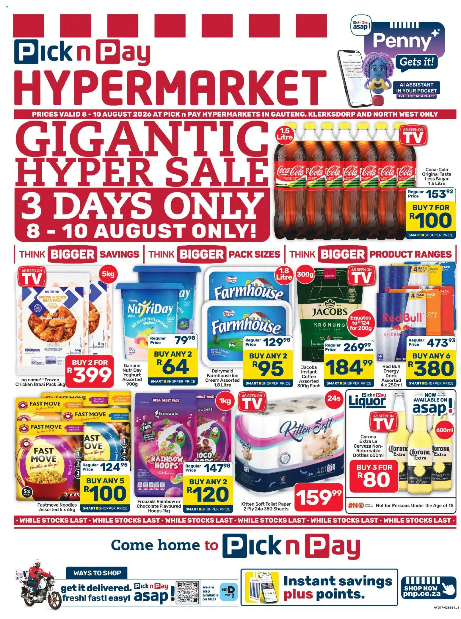 Preview of Pick n Pay flyer valid from 08/08/2026