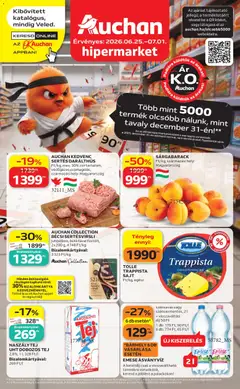 Auchan - Auchan akciós újság megtekintése, amely érvényes 2026.06.25.-től