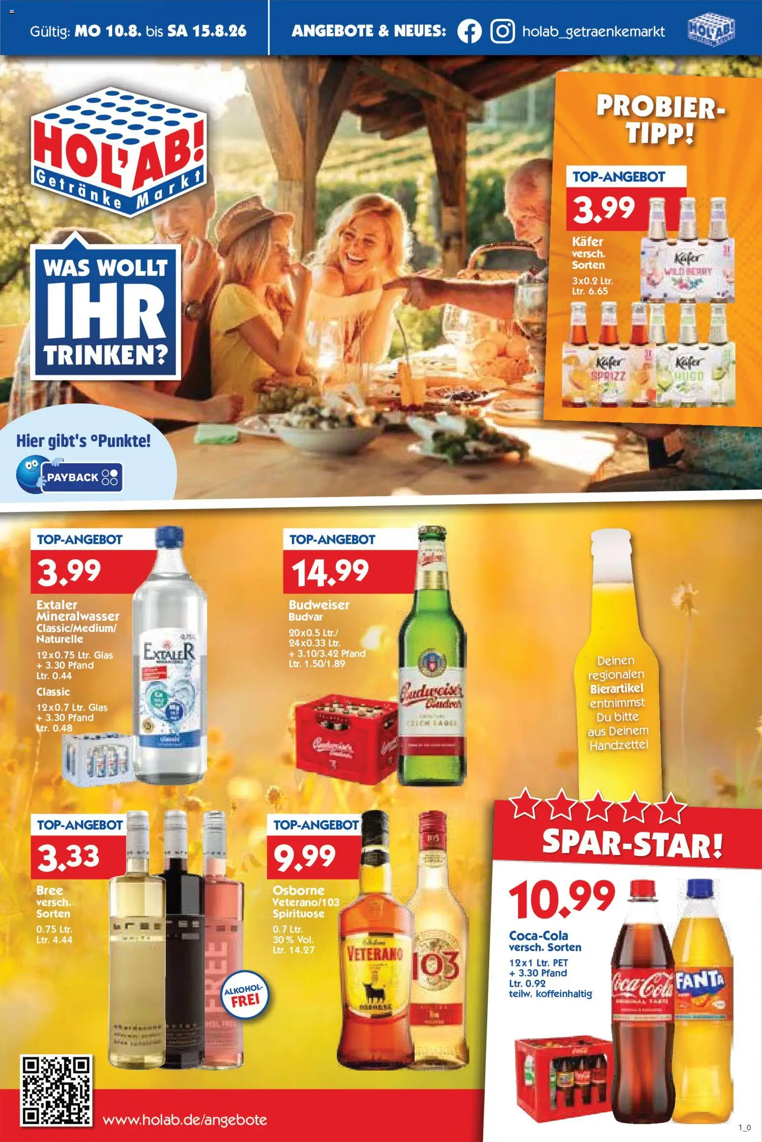Vorschau von dem Prospekt des Geschäftes HOL’AB!, gültig ab dem 10.08.2026
