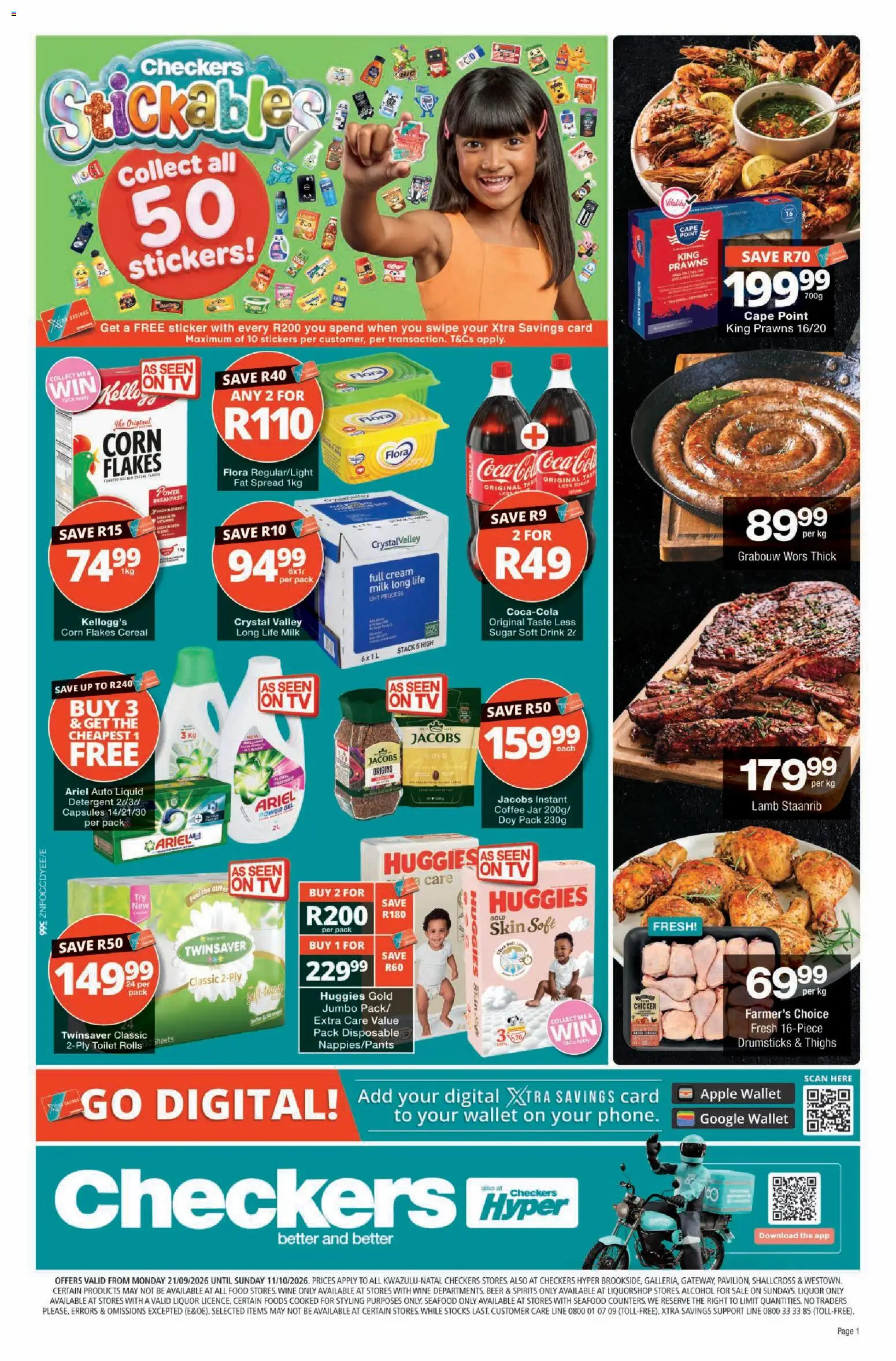 Preview of Checkers flyer valid from 21/09/2026
