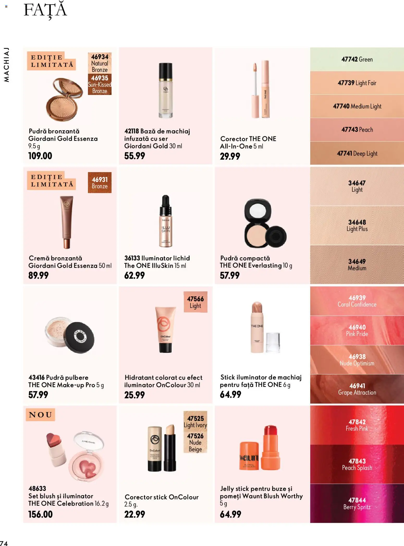 Previzualizarea de cataloage: Oriflame Oriflame Catalog 15 2026 valabil de la 11.11.2026 - Machiaj, Blush, Plus, Cremă, Iluminator, Bază de machiaj, Pudră