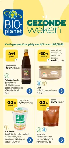 Voorbeeld van BioPlanet Folder van winkel BioPlanet geldig vanaf 06/05/2026
