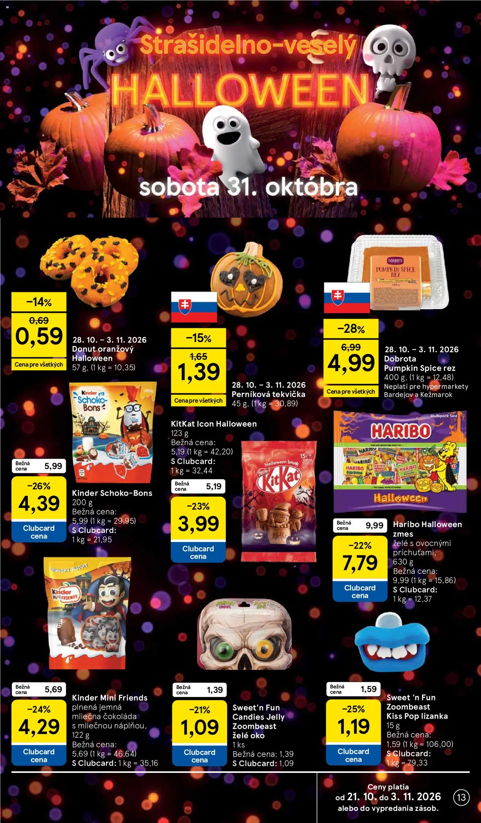 Náhľad Tesco letáku platného od 28.10.2026