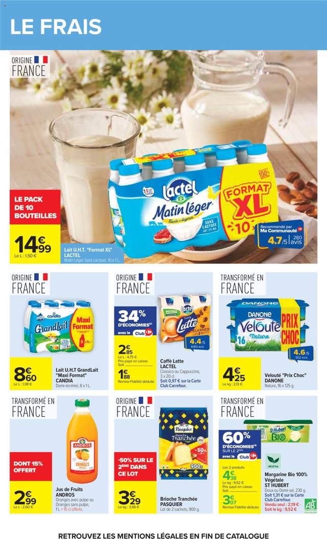 Nouveau catalogue Carrefour à partir du 04/08