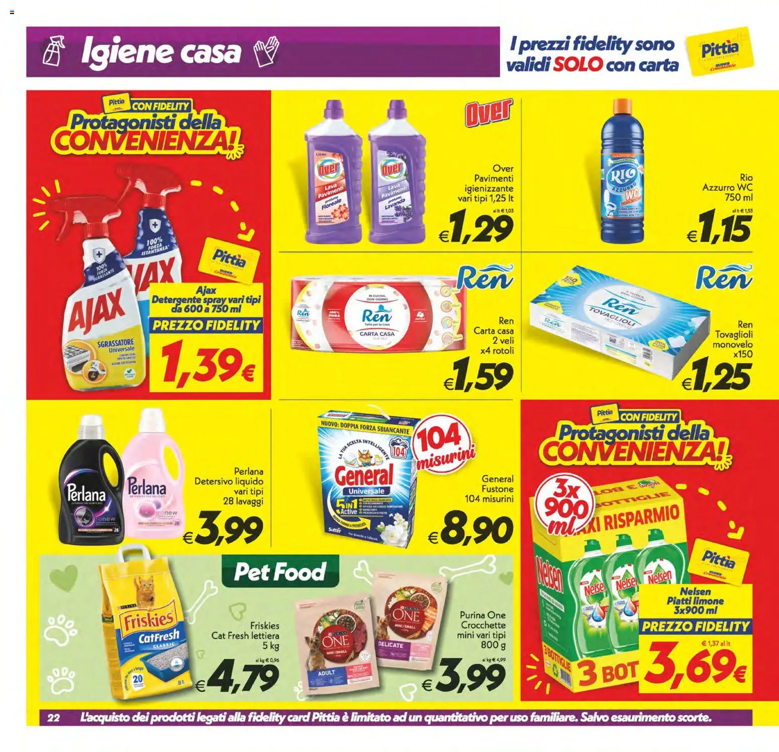 Anteprima dell'opuscolo SuperConveniente volantino Gela, Vittoria dal negozio SuperConveniente valido da 23/10/2026 - Limone, WC, Piatti, Lavanda, Profumo, Sgrassatore, Crocchette, Detergente