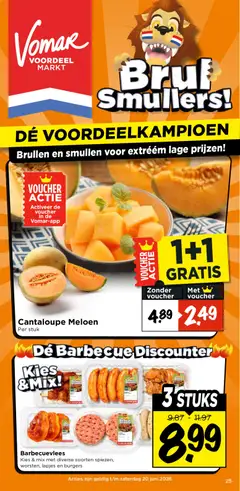 Voorbeeld van Vomar folder - Weekend folder van winkel Vomar geldig vanaf 18-06-2026