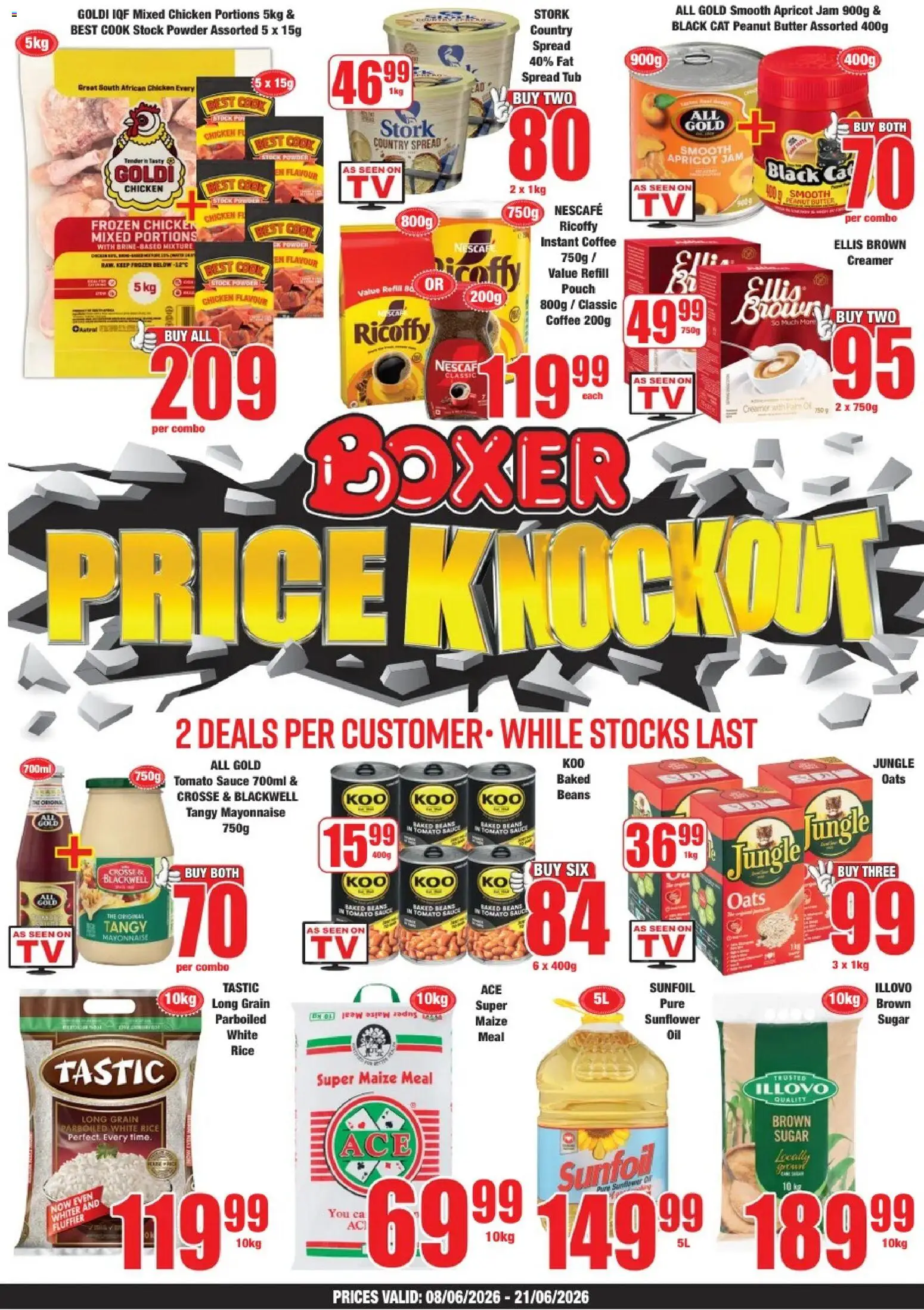 Preview of Boxer flyer valid from 08/06/2026