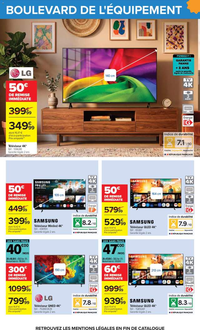 Nouveau catalogue Carrefour à partir du 22/09