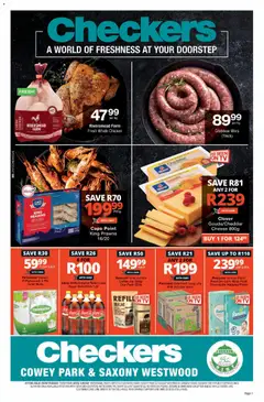 Preview of Checkers flyer valid from 13/07/2026