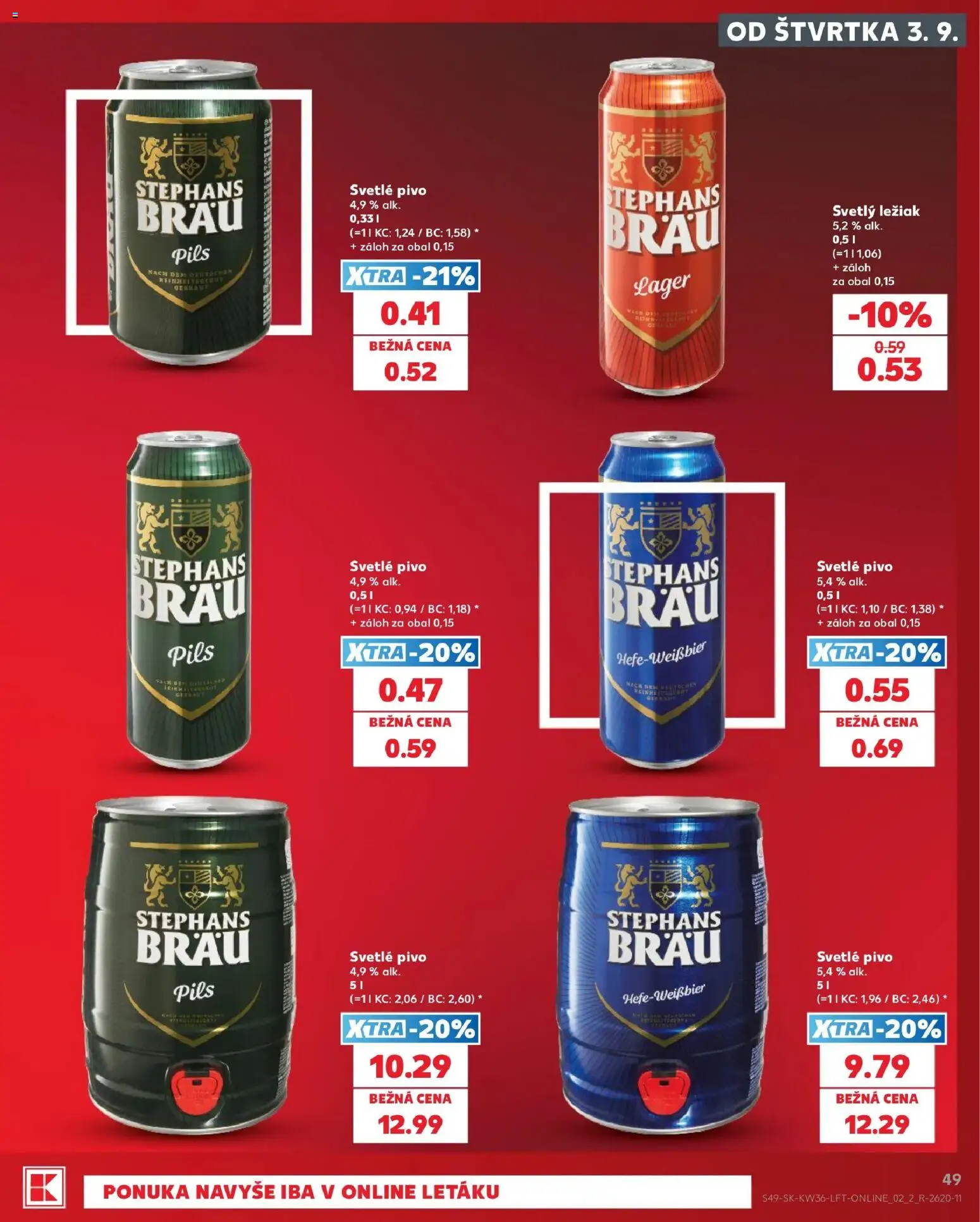 Náhľad Kaufland letáku platného od 03.09.2026