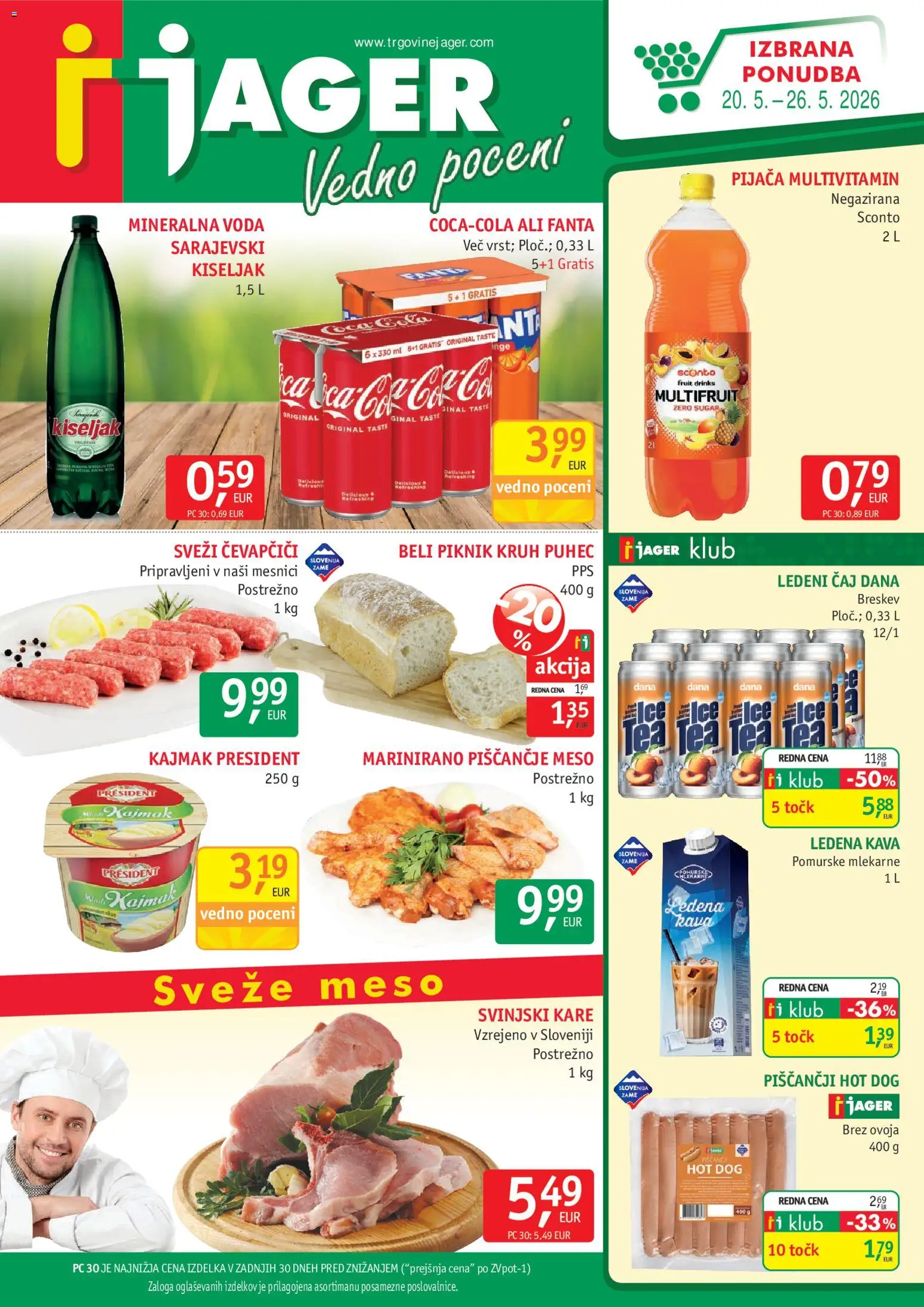 Predogled kataloga iz trgovine Jager veljaven od 20.05.2026
