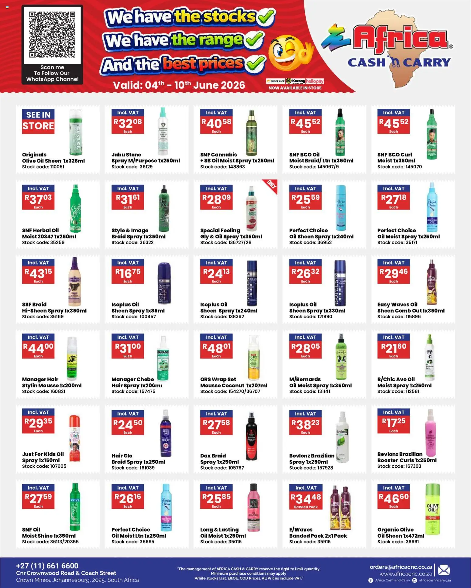 Preview of Africa Cash & Carry flyer valid from 04/06/2026