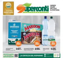 Anteprima dell'opuscolo Superconti volantino dal negozio Superconti valido da 16/07/2026