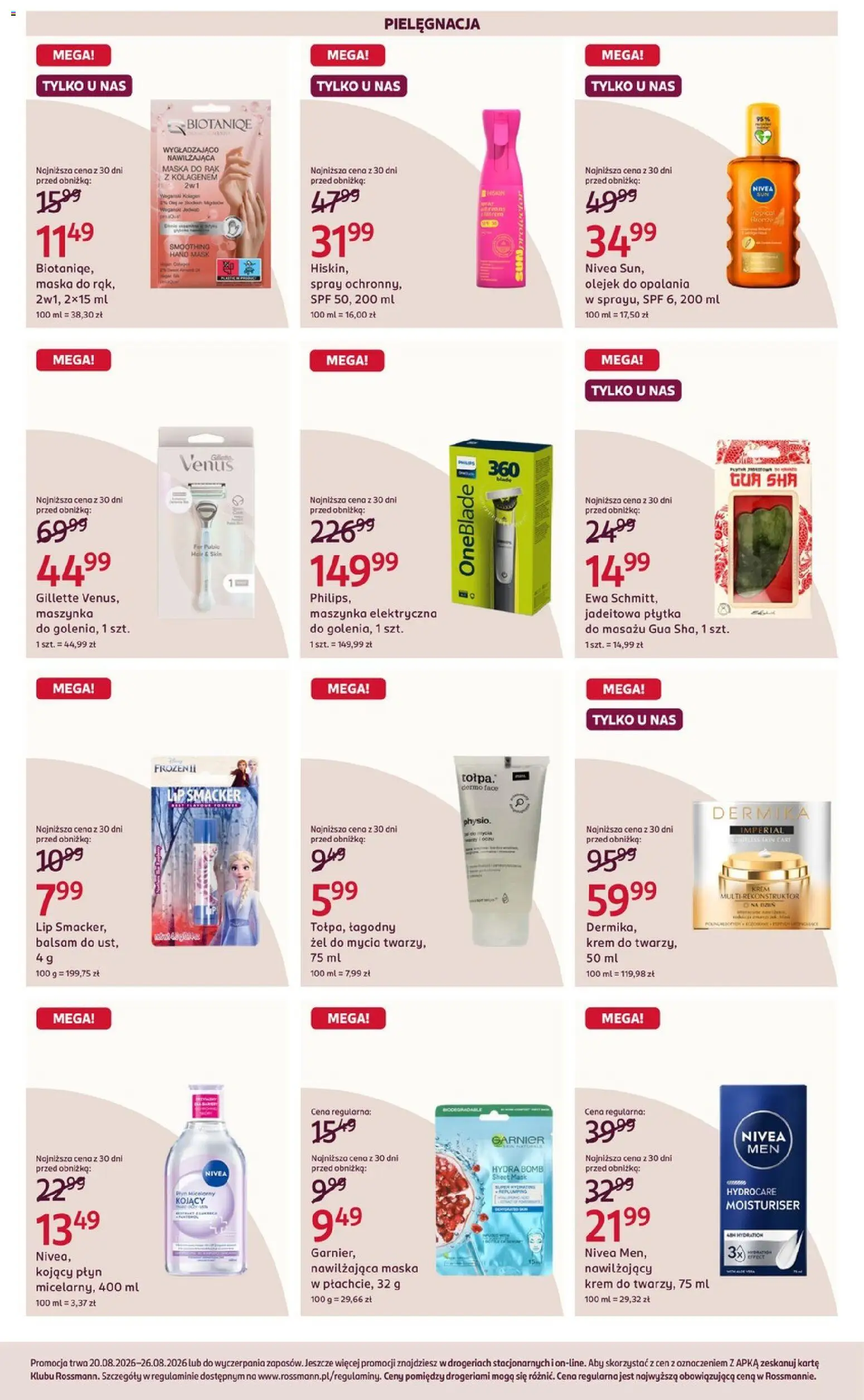 Pogląd gazetki "Rossmann gazetka" ze sklepu Rossmann ważnej od 20.08.2026
