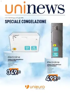 Anteprima dell'opuscolo Unieuro volantino Congelazione dal negozio Unieuro valido da 18/06/2026
