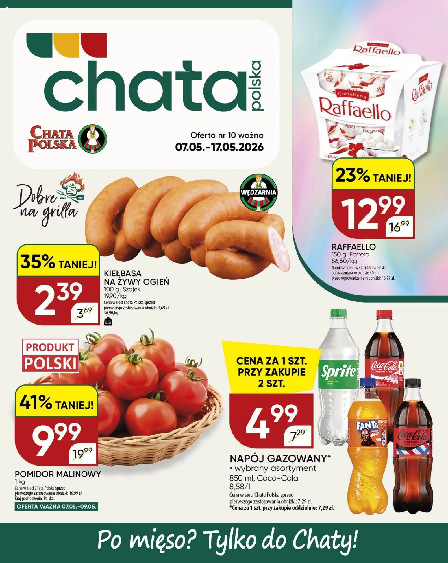 Pogląd gazetki "Chata Polska gazetka" ze sklepu Chata Polska ważnej od 07.05.2026
