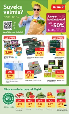 Rimi kliendilehe eelvaade alates 02.06.2026