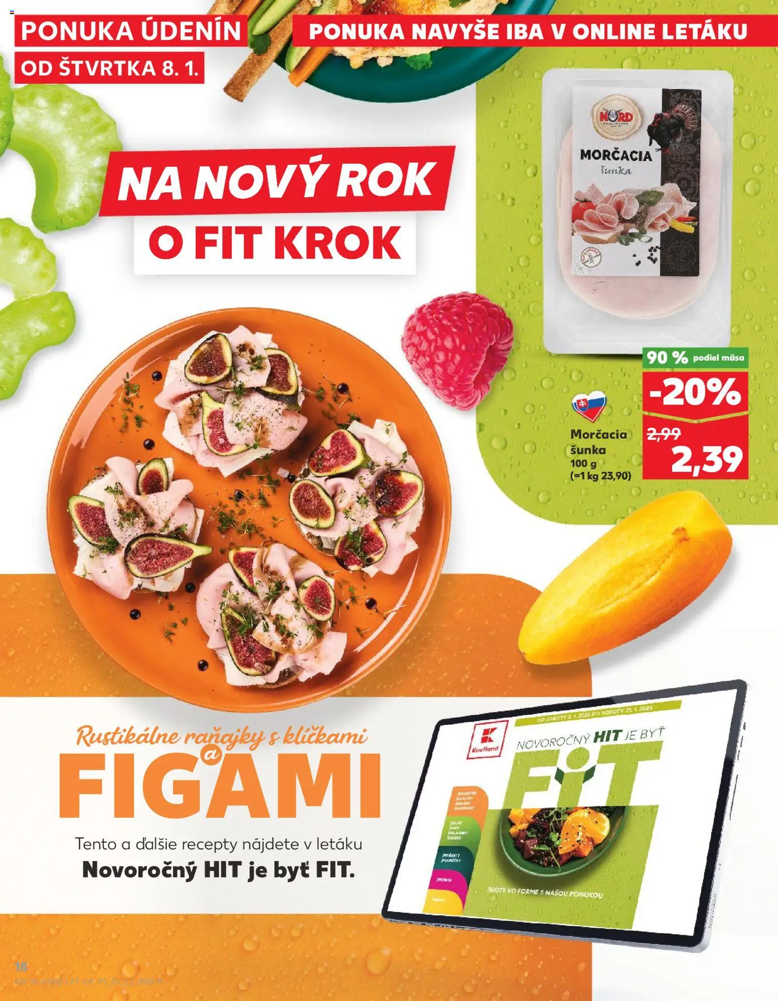 Náhľad Kaufland letáku platného od 08.01.2026 - Šunka