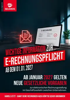 Vorschau von dem Prospekt des Geschäftes Selgros, gültig ab dem 15.10.2026