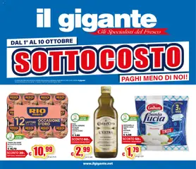 Anteprima dell'opuscolo Il Gigante volantino Lombardia dal negozio Il Gigante valido da 01/10/2026