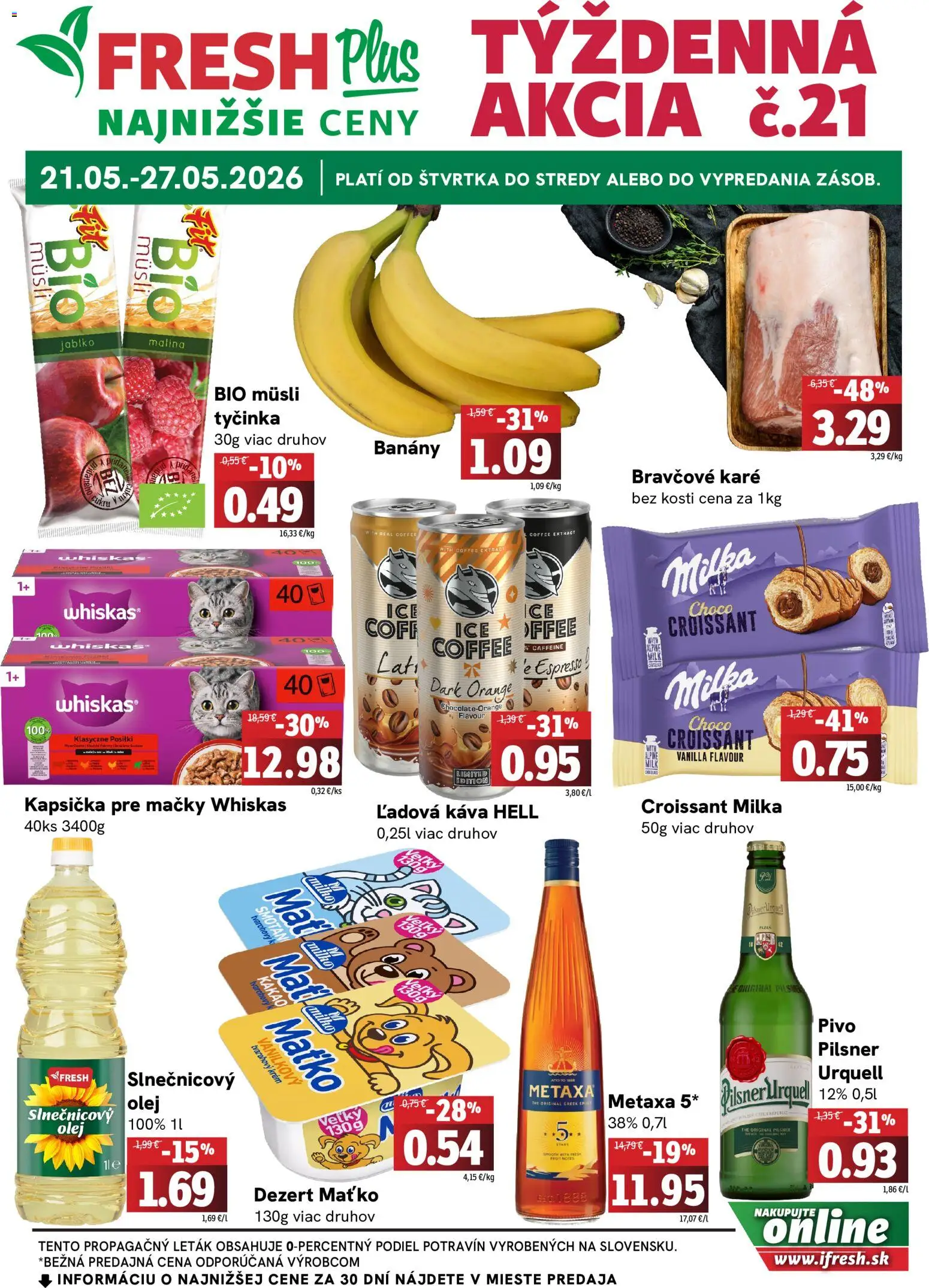 Náhľad Fresh letáku platného od 21.05.2026