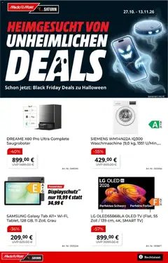 Vorschau von dem Prospekt des Geschäftes Media Markt, gültig ab dem 27.10.2026