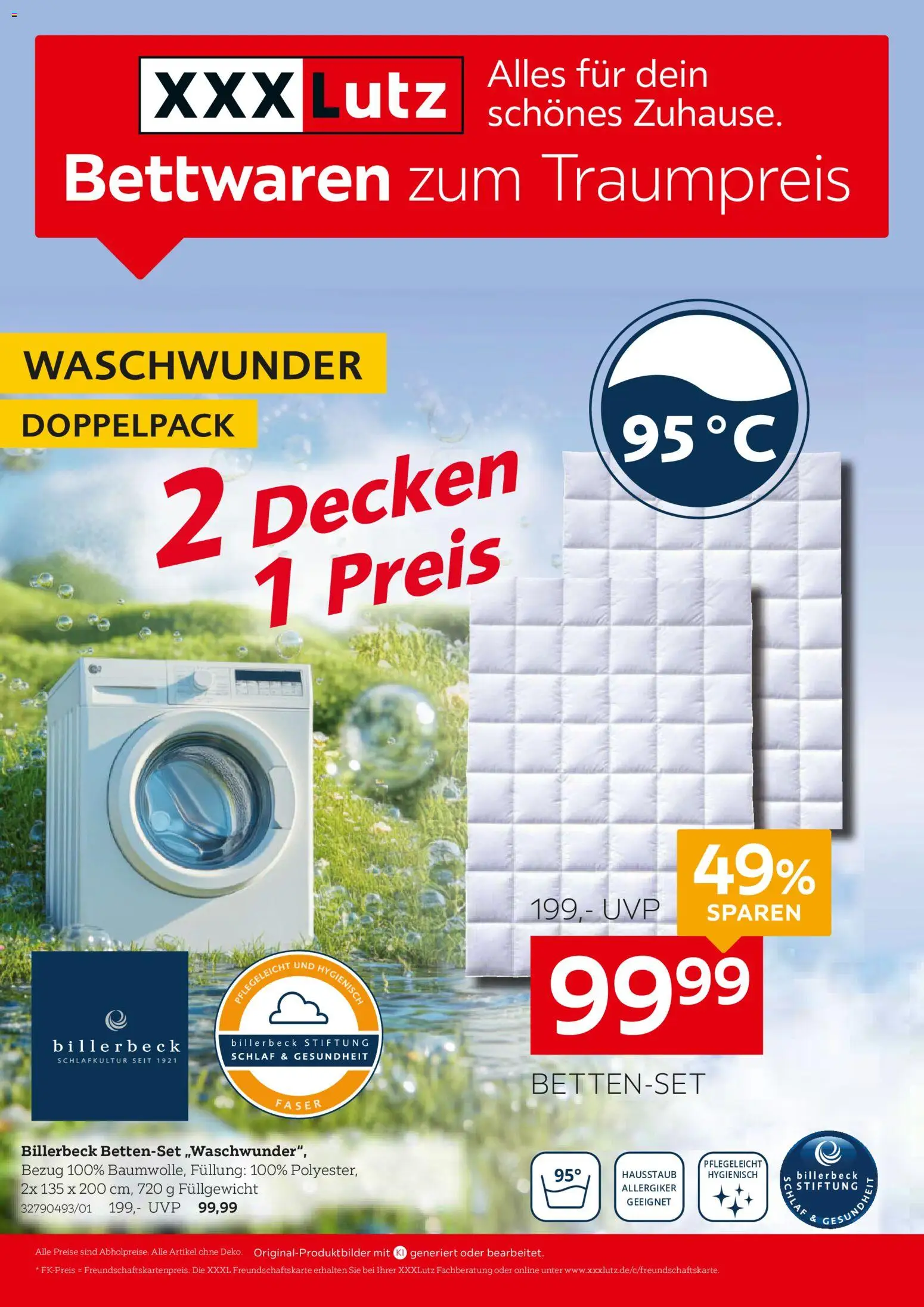 Vorschau von dem Prospekt des Geschäftes XXXLutz, gültig ab dem 17.10.2026 - Kissen, Kopfkissen
