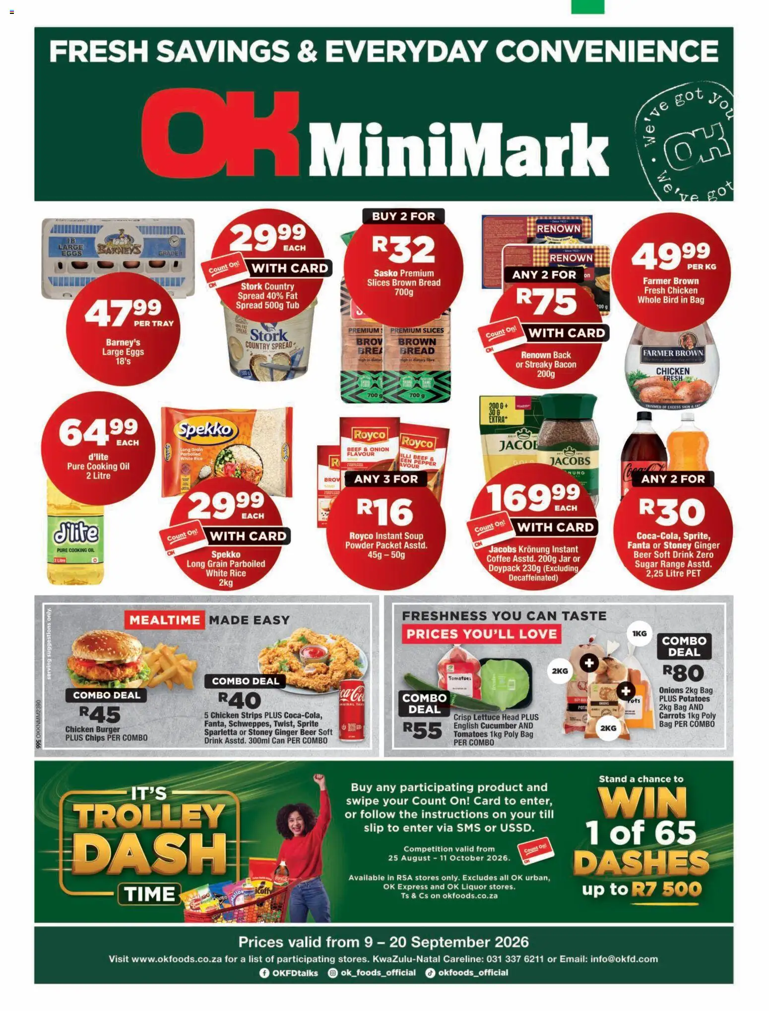 Preview of OK Foods flyer valid from 09/09/2026