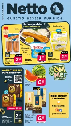 Vorschau von dem Prospekt des Geschäftes Netto, gültig ab dem 03.08.2026