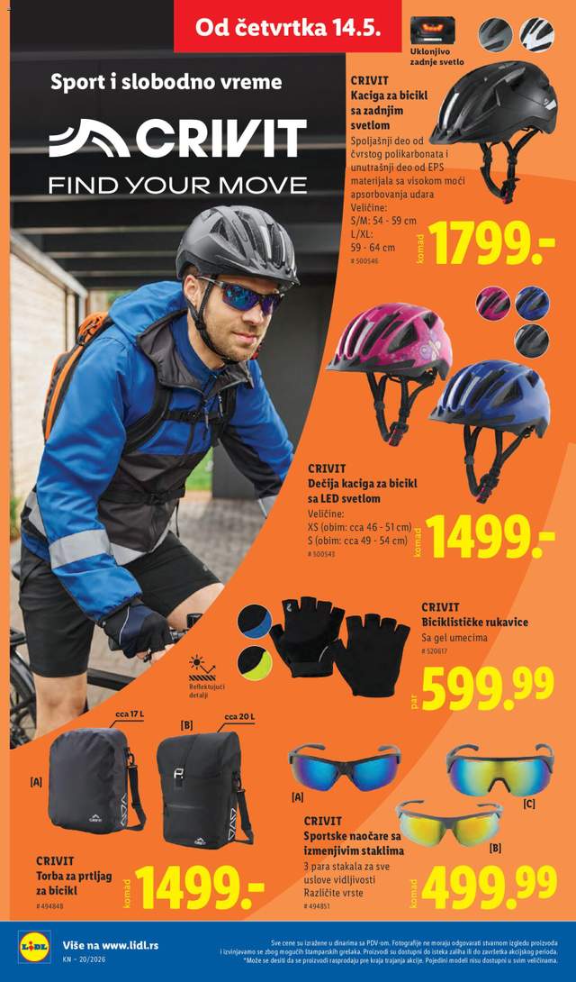 Novi Lidl katalog od 14.05.