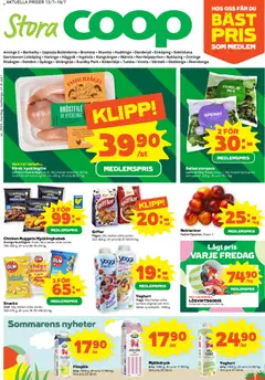 Förhandsgranska reklamblad Coop erbjudanden från butik Coop gäller från 13/07/2026