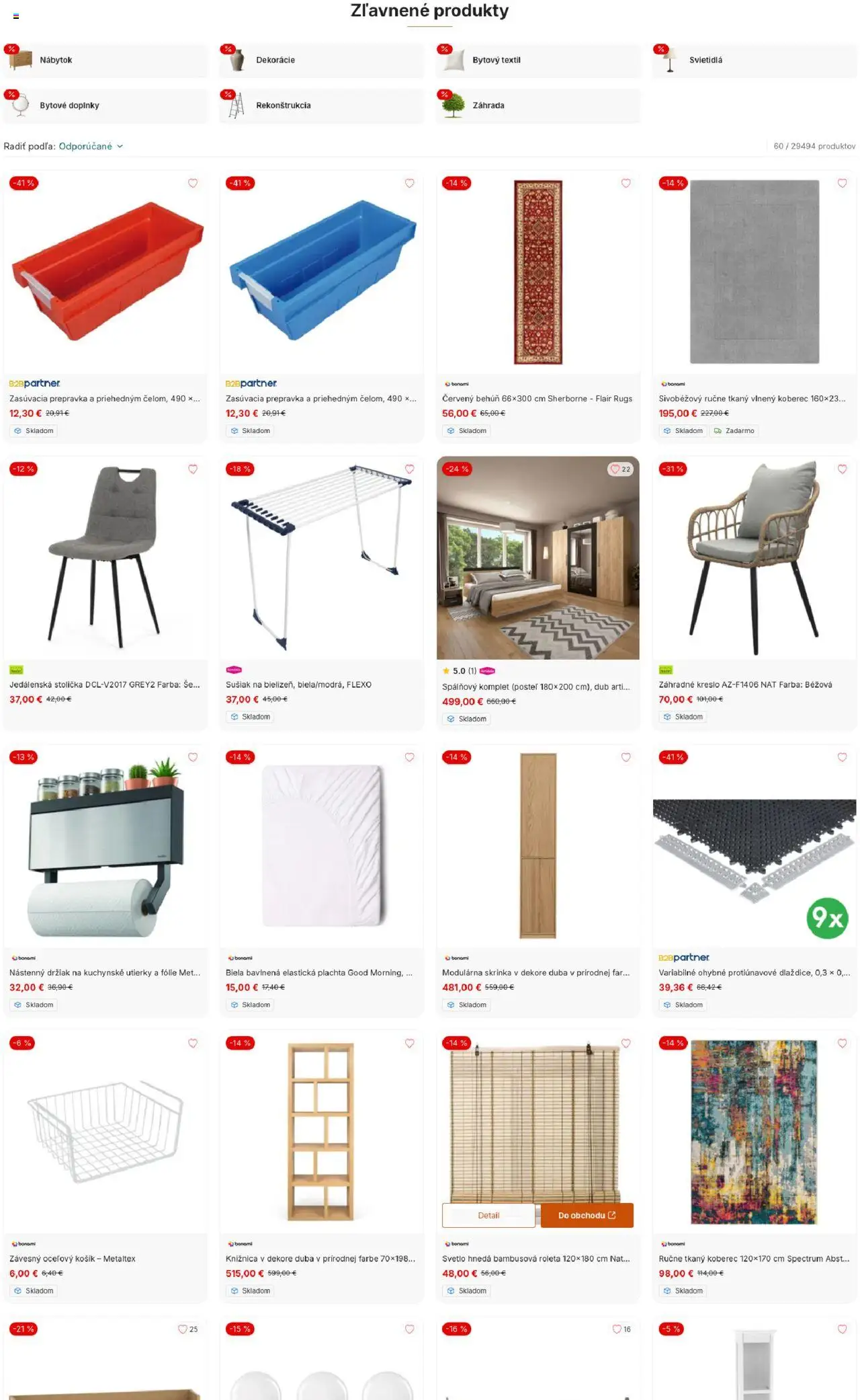 Náhľad Hyperia s.r.o. letáku platného od 29.07.2025 - Posteľ, Nábytok, Koberec, Stolička, Svetlo, Plachta, Jedálenská stolička, Záhradne kreslo